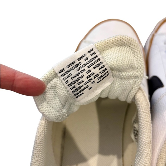 Nike Court Legacy NN White Black Desert Ochre Men Casual DH3162-100 Size 13 - Picture 8 of 11